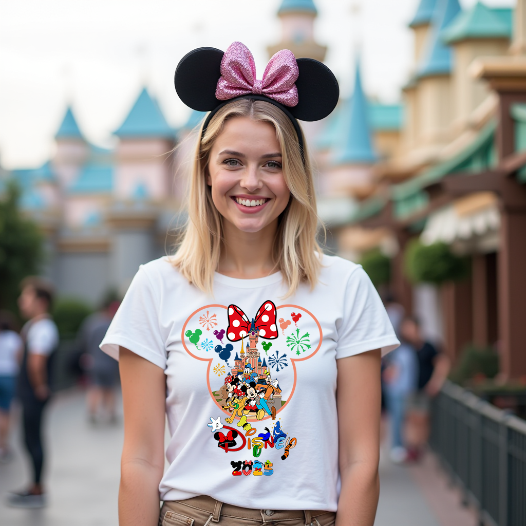 Mickey & Friends Adventure tee – perfect casual wear for Disney lovers