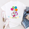 Hello Kitty Inspired Birthday Tshirt