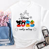 White Disney-inspired “Castle Bound Crew” t-shirt