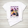 Demon Hunters K-pop fan t-shirt flat lay