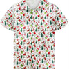 Christmas Button Up Shirt  – Grinch