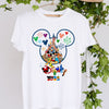 Playful Mickey & Friends Disney inspired t-shirt – styled flat lay