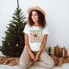 Christmas Grinch Inspired Ugly Sweater T-Shirt, festive holiday party wear for adults