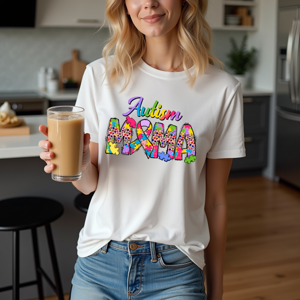 Autism Mama Awareness Tshirt