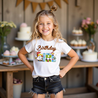 Bullseye Birthday Girl or Boy Toy Story Inspired Tshirt