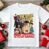 Funny Home Alone inspired holiday graphic tee for Christmas