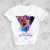 Anime style Demon Hunters retro pop idols graphic shirt