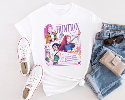 Anime style idol design Born to Be K-Pop Demon Hunters t-shirt