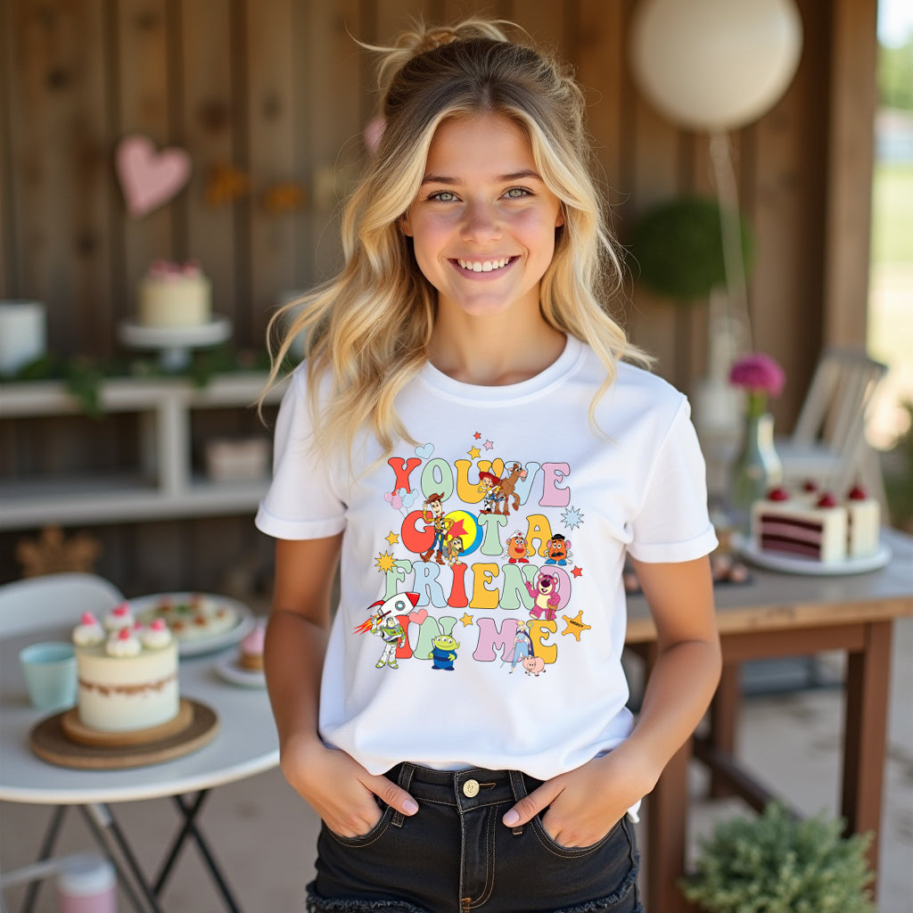 you’ve got a friend in me graphic t shirt