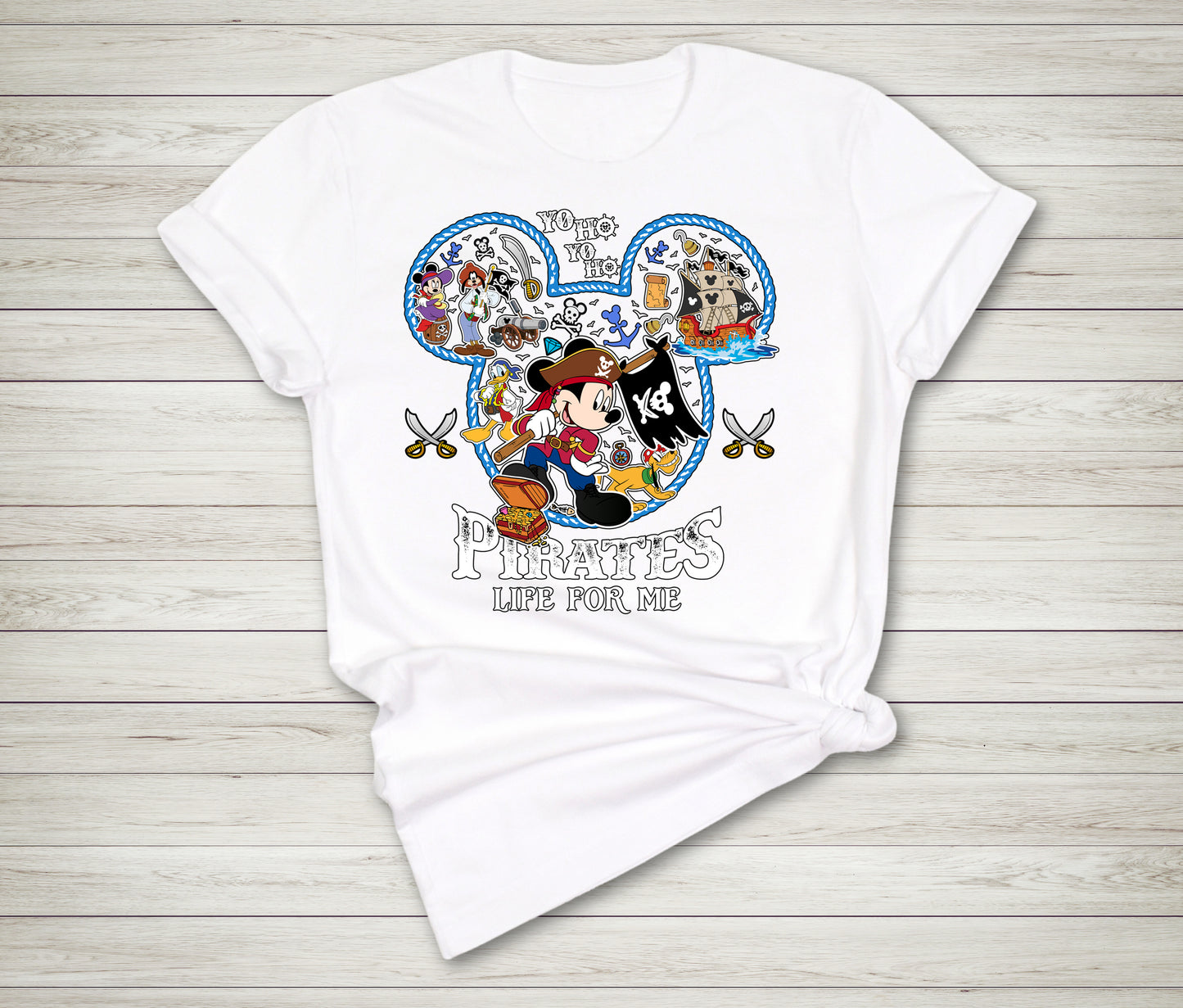 Pirate Night Life for Me #2 Disney Cruise inspired t-shirt front view