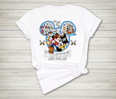 Pirate Night Life for Me #2 Disney Cruise inspired t-shirt front view