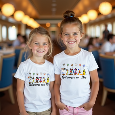 Custom Pirate Shipmates for Life Disney Cruise t-shirt