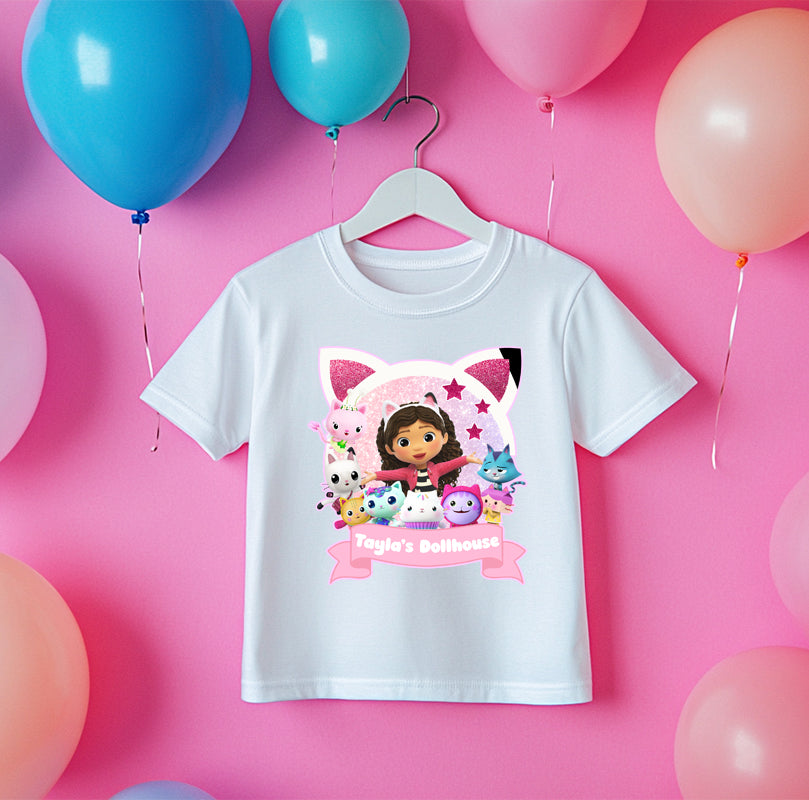 Gabby's Dollhouse Inspired Birthday T-Shirt #2