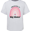 Promoted to Big Sister - Rainbow Pregnancy Announcement Tshirt