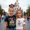 Dream Day at the Park Disney inspired t-shirt – front view with dreamy design