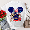 Disney inspired cruise t-shirt shown in multiple sizes or colours – family cruise shirt idea
