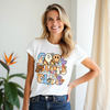 Cool Mum Vibes Bluey inspired T-shirt front view