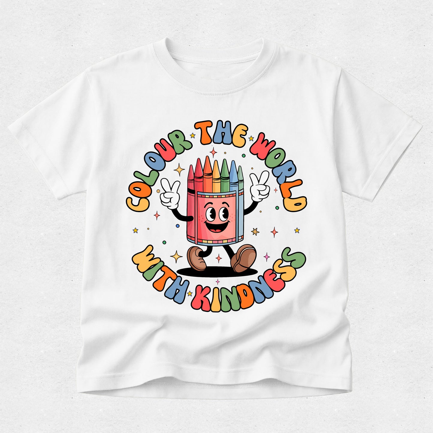 Colour the World with Kindness - Harmony Day Tshirt