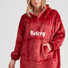 Wearable Blanket Hoodie – Plush & Personalised