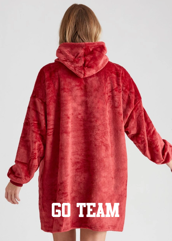 Wearable Blanket Hoodie – Plush & Personalised