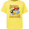 birthday party adventure graphic t shirt