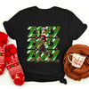 Zoey 3D Art Demon Hunters Christmas K-Pop graphic t-shirt, bold seasonal streetwear for fans.